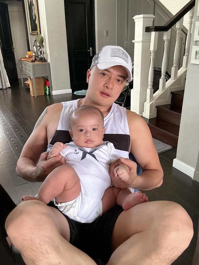 Cao Thái Sơn công khai mẹ của con trai, nhan sắc xinh đẹp không thua kém mỹ nhân Vbiz?-3