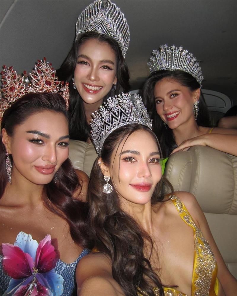 Dàn hoa hậu mặc gợi cảm tại lễ hội té nước-3