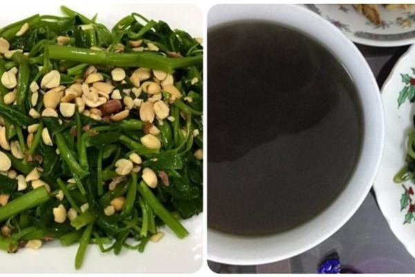 Nước luộc rau muống màu xanh sẫm báo hiệu điều gì?-2