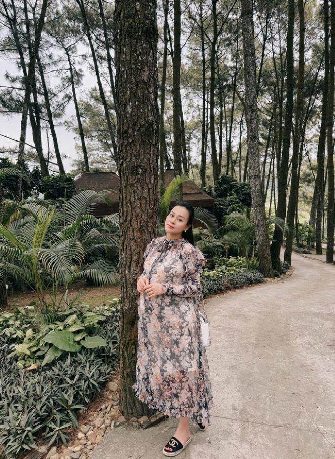 Phương Oanh than thở những ngày cuối thai kì, nhan sắc mẹ bỉm gây chú ý-1