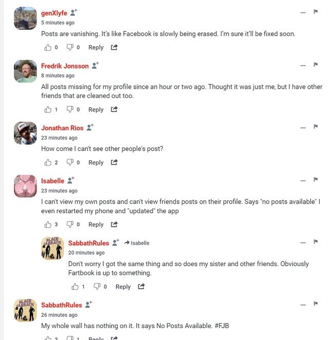 Facebook lại gặp lỗi lạ: Xoá sạch bài đăng của người dùng-3