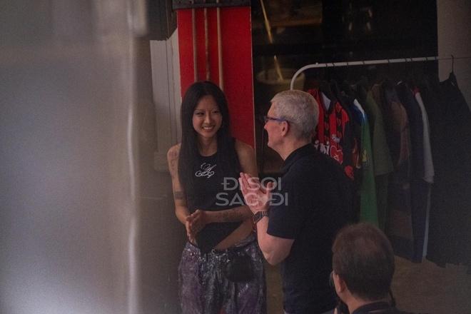 Suboi khoe visual nổi bật trong buổi gặp gỡ đặc biệt với CEO Tim Cook tại Hà Nội-4