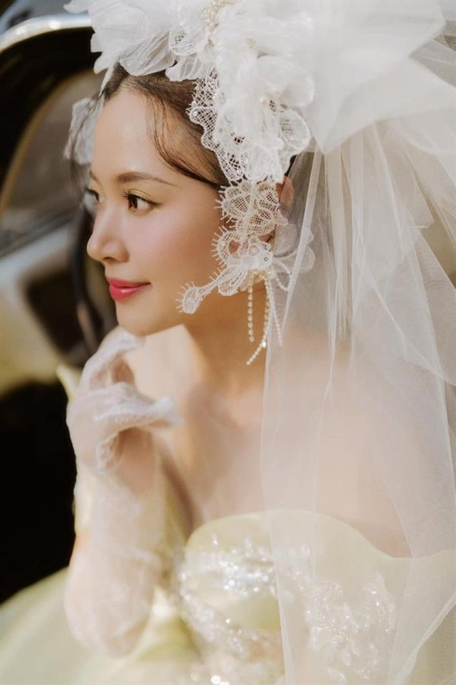 Trọn bộ ảnh mặc váy cưới đẹp như nàng thơ của Midu-7
