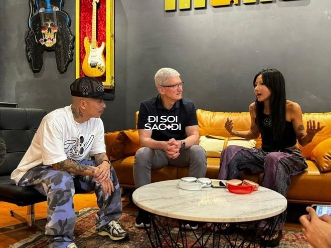 2 ngày CEO Tim Cook ở Việt Nam sao mà dễ thương: Mặc đúng một kiểu quần áo, thấy ai cũng chào-3