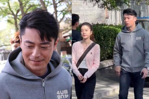 Bắt gặp Hoắc Kiến Hoa say đến mức bước đi không vững, phải để bạn dìu đi-6