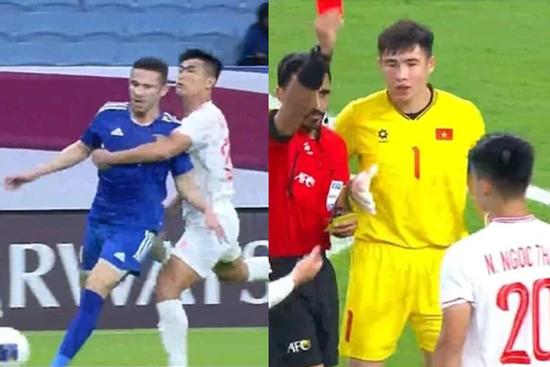 Hậu vệ U23 Việt Nam bị dân mạng 'tấn công' sau tấm thẻ đỏ và quả 11m giúp U23 Kuwait gỡ hòa