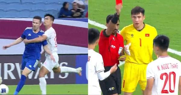 Hậu vệ U23 Việt Nam bị dân mạng tấn công sau tấm thẻ đỏ và quả 11m giúp U23 Kuwait gỡ hòa-1