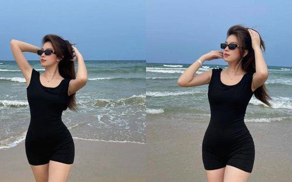 Bạn gái cựu tuyển thủ U23 Việt Nam gây sốt khi mặc xuyên thấu khoe lưng ong nuột nà-3