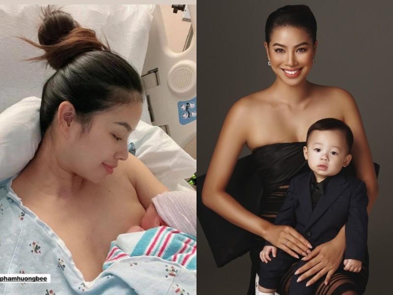 Sao Việt cho con bú: Người lộ ngực trần, người ‘dở khóc dở cười’ khi cho con bú trong tư thế quỳ gối-6