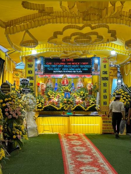 Xót xa hình ảnh bên trong tang lễ của ca sĩ Lương Ngọc Diệp qua đời vì đột qụy ở Hải Phòng-1