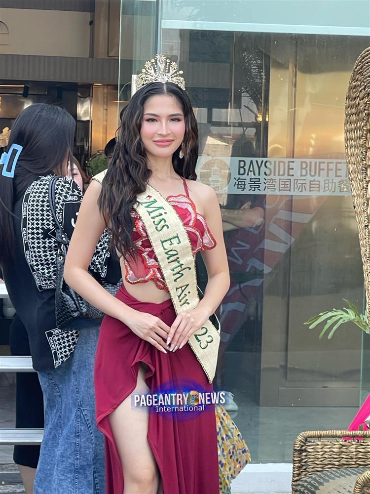Thí sinh Hoa hậu Trái Đất Philippines lộ nhược điểm với bikini-4