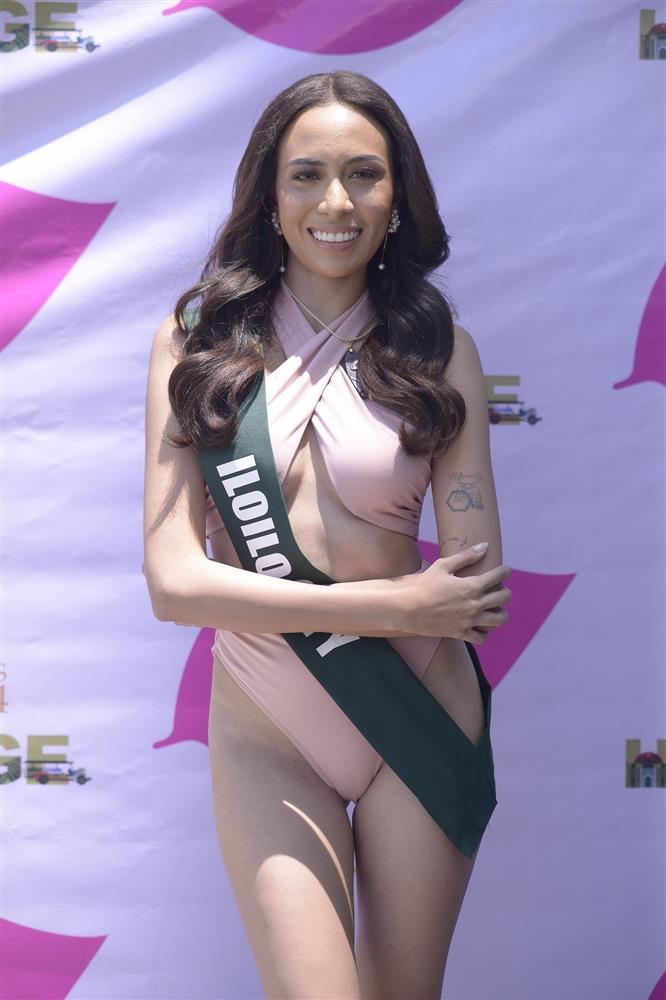 Thí sinh Hoa hậu Trái Đất Philippines lộ nhược điểm với bikini-16