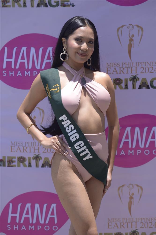 Thí sinh Hoa hậu Trái Đất Philippines lộ nhược điểm với bikini-18