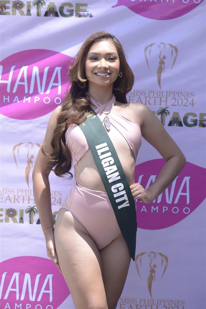 Thí sinh Hoa hậu Trái Đất Philippines lộ nhược điểm với bikini-23