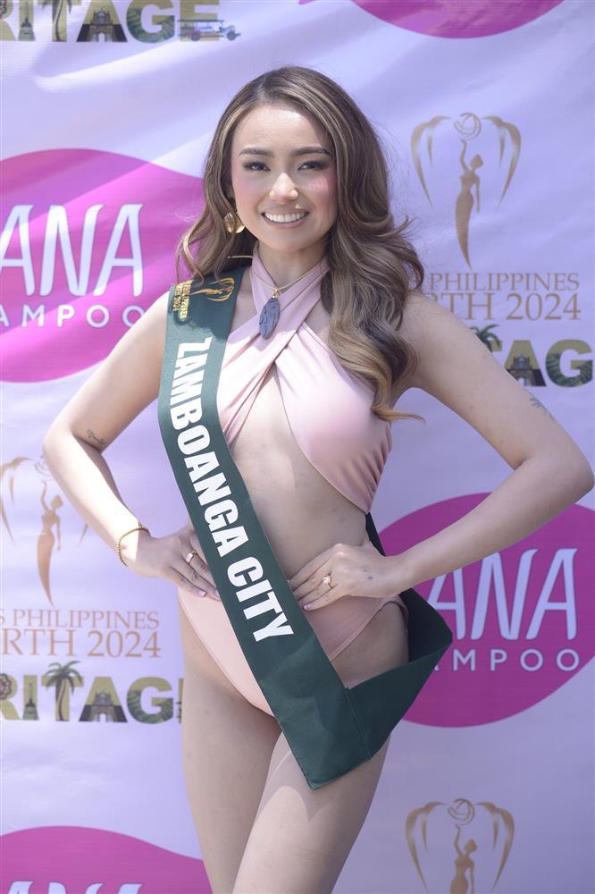 Thí sinh Hoa hậu Trái Đất Philippines lộ nhược điểm với bikini-25