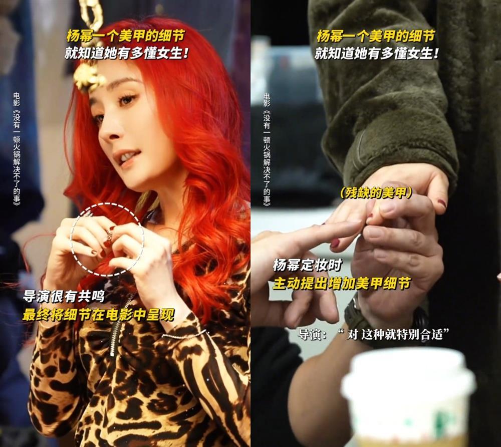 Dương Mịch nhận chỉ trích vì móng tay, vướng nghi vấn coi thường nhân viên trong trường quay-1