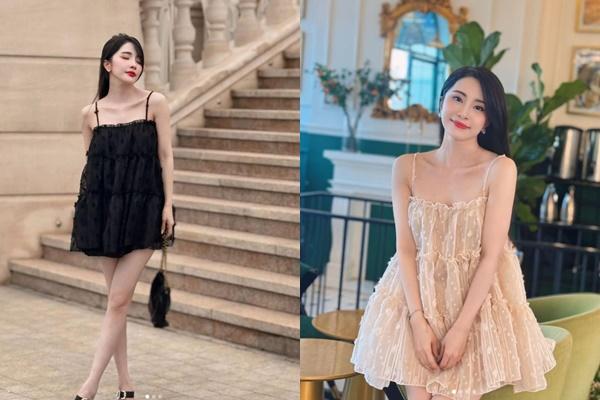 Quỳnh Nga mặc đẹp các kiểu váy lụa chỉ bằng một công thức-8