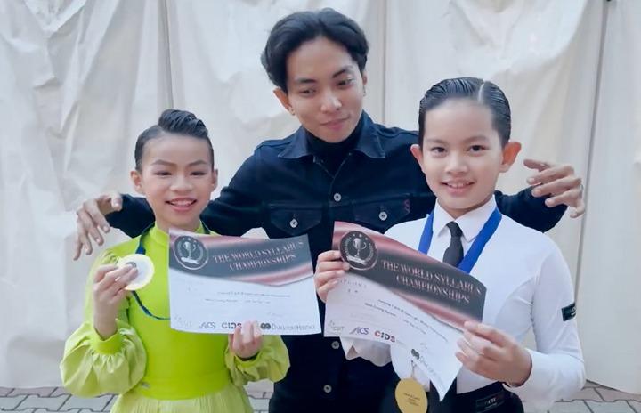 Con trai Khánh Thi - Phan Hiển vô địch giải khiêu vũ thể thao lần thứ hai-1
