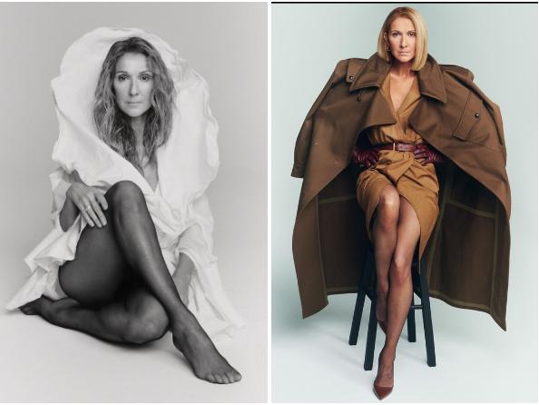 Celine Dion để ngực trần trên tạp chí-2