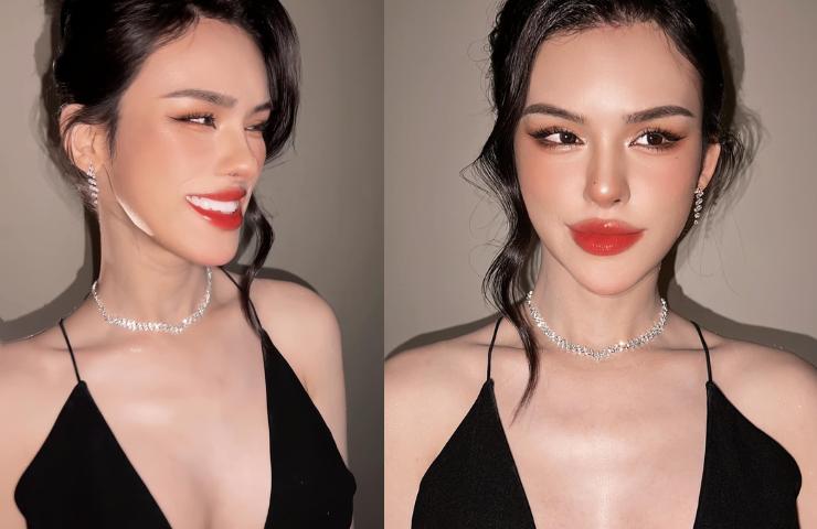 Lâm Khánh Chi, Trần Đức Bo mê mặc quần ngắn 20cm, váy xẻ sâu sau khi chi tiền tỷ dao kéo-9