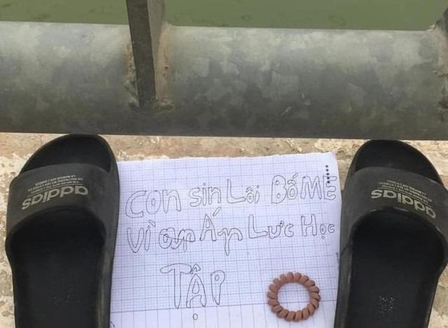 3 học sinh dựng hiện trường tự tử khiến nhiều lực lượng mò dưới kênh suốt nhiều giờ-1