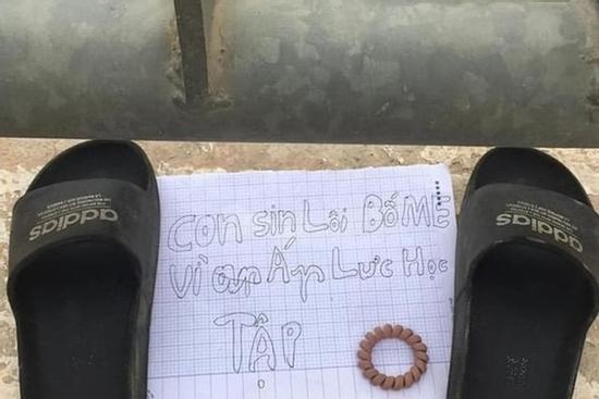 3 học sinh dựng hiện trường tự tử khiến nhiều lực lượng mò dưới kênh suốt nhiều giờ