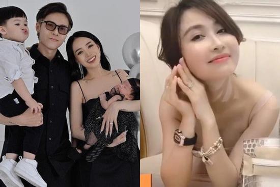 Mina Phạm từng căng như dây đàn với con gái Minh Nhựa, giờ lên chức bà ngoại trẻ nhất showbiz, thân thiết với con chồng