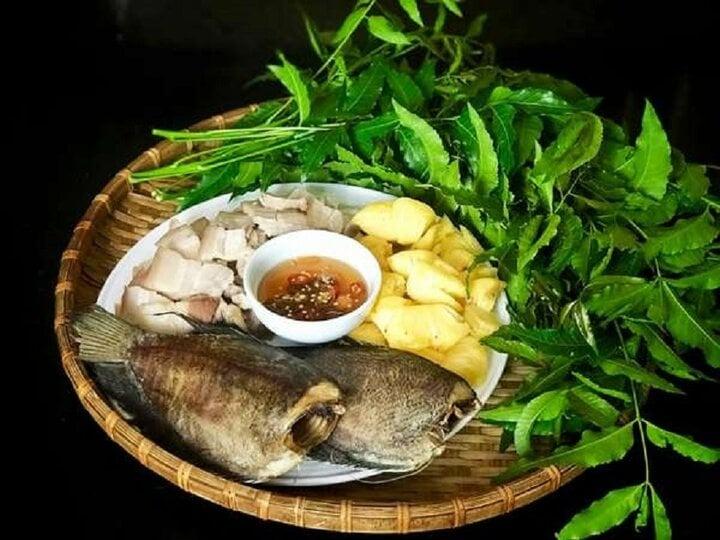 Cách làm gỏi sầu đâu khô cá sặc đơn giản-1