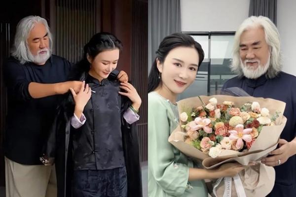 Trùm phim kiếm hiệp Trương Kỷ Trung đón người con thứ 5 ở tuổi 73-5