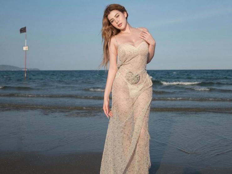 Chị em mê váy ảo ảnh dễ nhìn nhầm thiêu đốt ánh mắt vào mùa hè-1