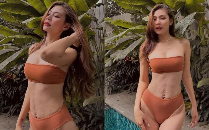 Mỹ nhân Việt không ngại khoe vết rạn sau sinh: Người tự hào, người rơi nước mắt-9