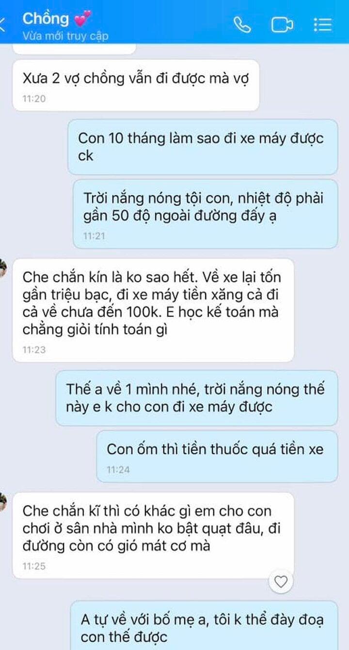 Chuyện bắt vợ con về quê 100km bằng xe máy giữa nắng gắt làm sôi cõi mạng-2