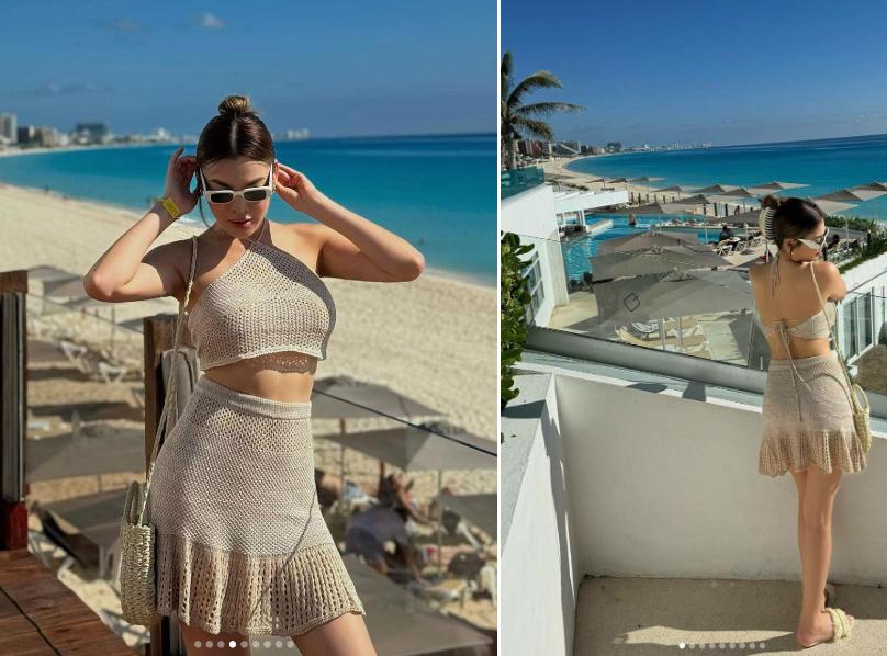 Bạn gái Lương Thế Thành mê kiểu váy gợi cảm, khoe thềm ngực quyến rũ cuốn hút-3