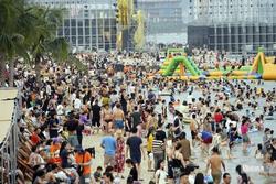 Các khu du lịch biển ở Hải Phòng và Quảng Ninh 'thất thủ' dịp nghỉ lễ