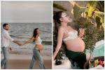 Phương Oanh tăng 20kg ở tháng cuối thai kỳ, khẳng định chưa sinh em bé-8