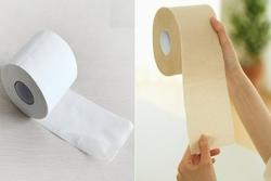 Nên mua giấy vệ sinh màu trắng hay màu vàng?