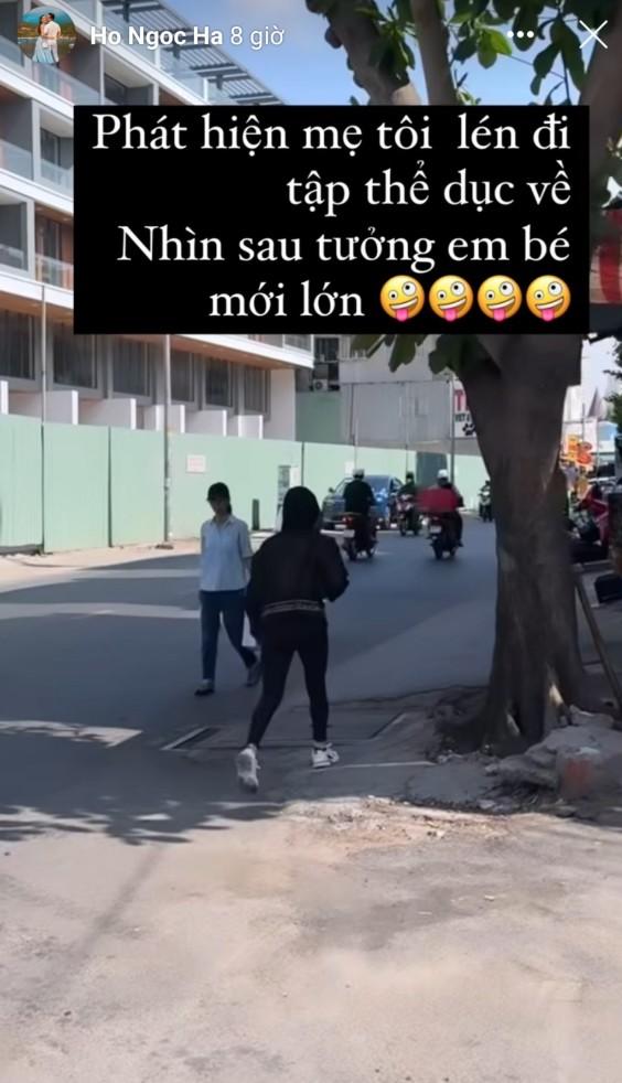 Mẹ Hồ Ngọc Hà U70 vẫn tự tin diện áo tắm, body khỏe khoắn, con gái tự tin khẳng định giống em bé mới lớn-3