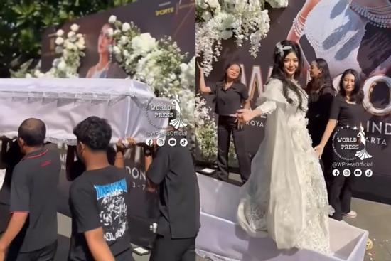 Thí sinh Hoa hậu Hòa bình lố lăng, phản cảm