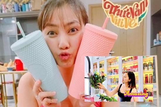 Thú sưu tầm ly, cốc độc đáo trị giá trăm triệu đồng của diễn viên Ngọc Lan