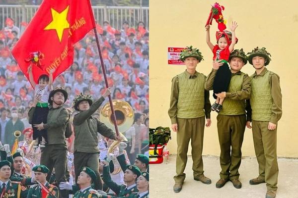 Xếp hàng từ tinh mơ ngồi chờ xem diễu binh mừng 70 năm Chiến thắng Điện Biên Phủ-8