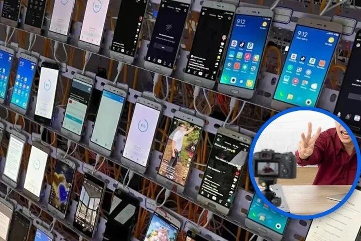 Đi tù sau khi kiếm gần 11 tỷ đồng nhờ dùng 4.600 điện thoại cày view ảo-1