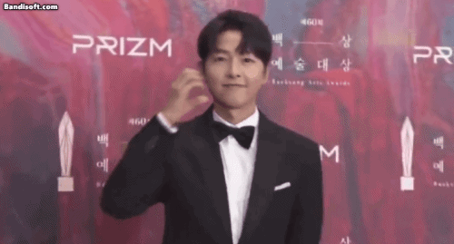 Song Joong Ki gây tranh cãi vì 1 hành động trên thảm đỏ Baeksang 2024, dân tình mỉa mai tưởng làm vậy là dễ thương-2