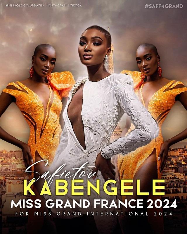 Cận cảnh người đẹp đầu trọc tân Hoa hậu Hòa bình Pháp-1