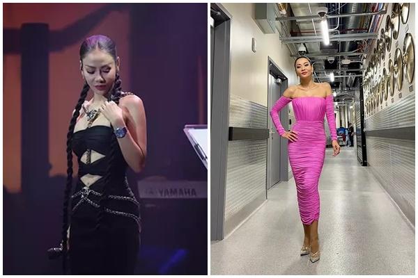 Thu Minh diện bikini khoe body nóng bỏng-6