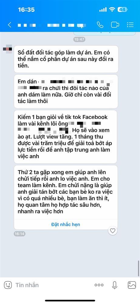 Trương Ngọc Ánh tiếp tục đòi nợ trên MXH, công khai tin nhắn tranh cãi căng thẳng-2