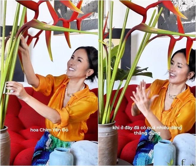 Phong cách cắm hoa độc đáo của Diva Hồng Nhung trong penthouse sang trọng-4