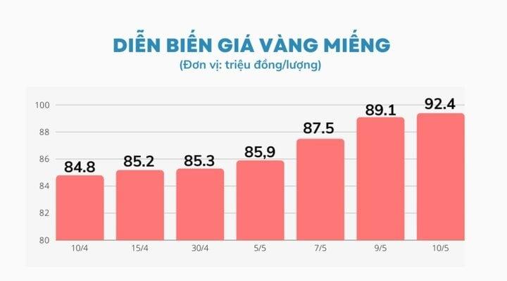 Phải chặn ngay giá vàng đang tăng điên loạn để không gây hệ lụy kinh tế-1