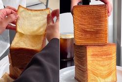 Xuất hiện loại bánh mì mỏng như tờ giấy ăn, dân mạng rần rần thích thú
