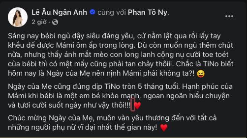 Sao Việt mừng Ngày của Mẹ: NS Bình Tinh bồi hồi nhớ mẹ quá cố, Lê Âu Ngân Anh lần đầu đón ngày của mẹ với vai trò thiêng liêng-4