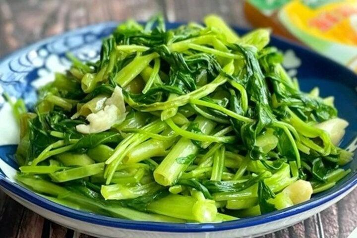 Những thời điểm không nên ăn rau muống-1